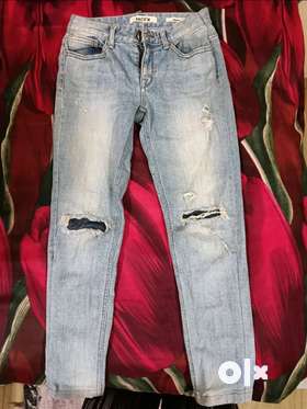 It's a Denim jeans for girls, like new Condition, wore only one time