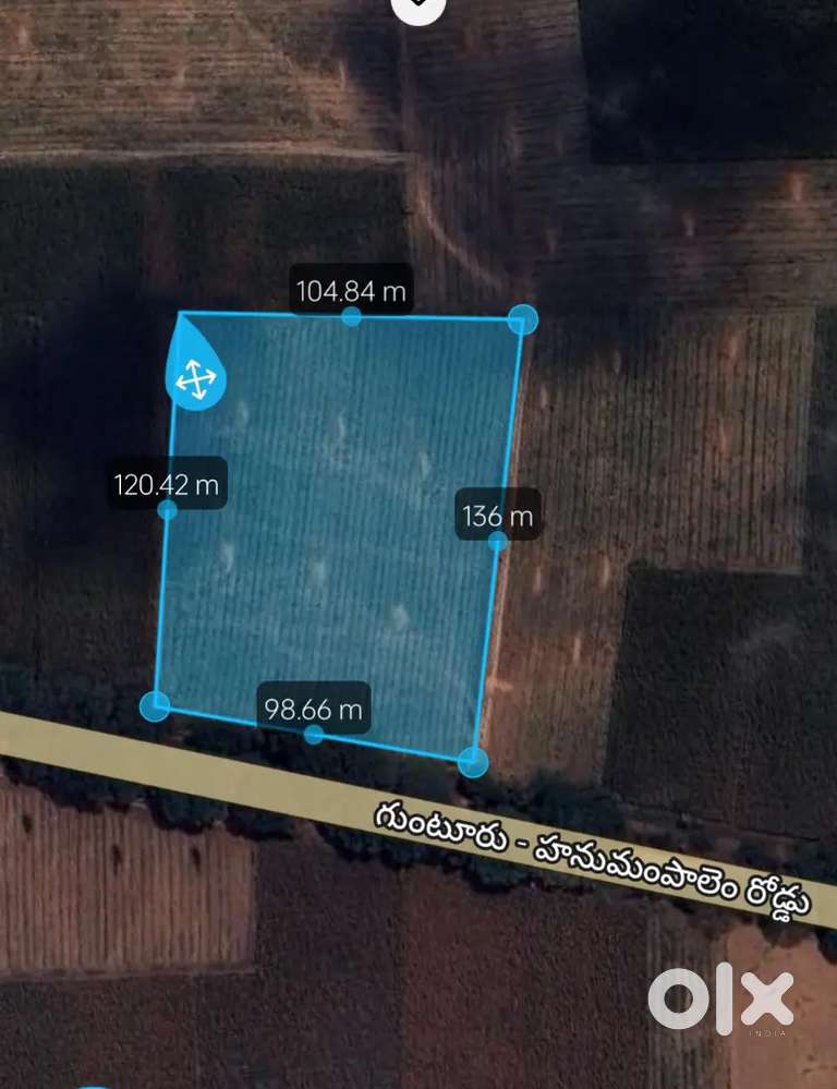 Double road face bit, near amaravathiORR