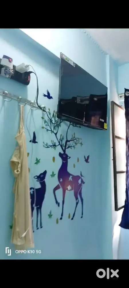 Arihant1 bhk flat 4500 rent individual dalibai circle ac,tv,bad   all