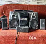 JVC Home theatre system with LG Blu-ray player