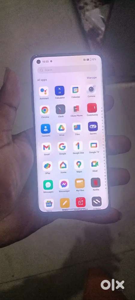 Oneplus8 ek dum saf set hai bil box sab hai