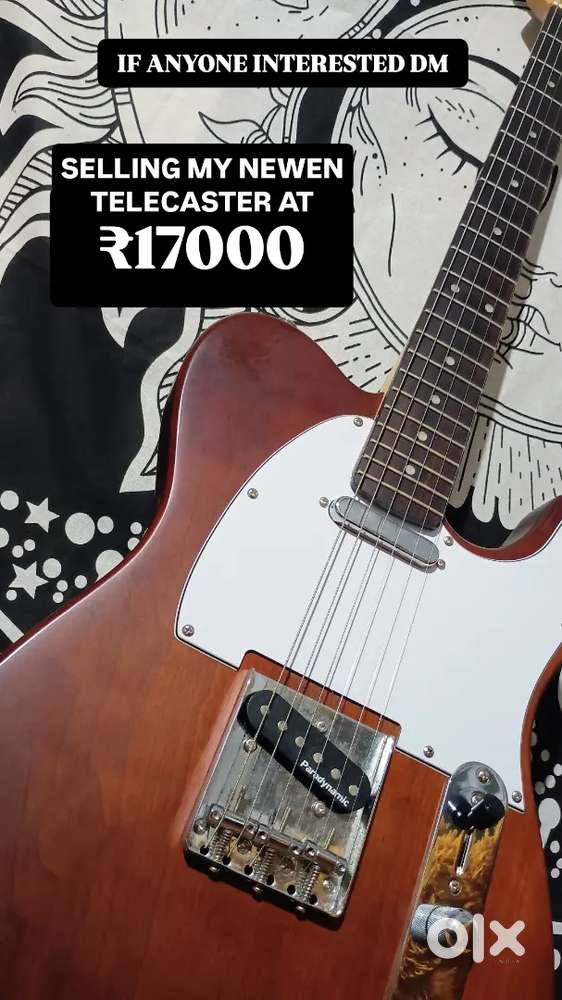 Electric guitar for sale with bag