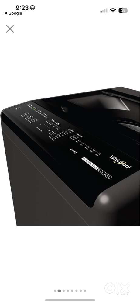 Fully automatic whirlpool whitemagic 6.5 kg