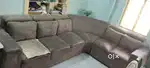 Sofa It's a corner sofa including center table