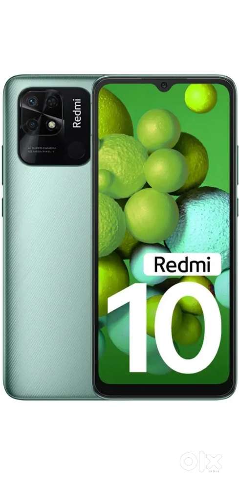 Redmi 10 4gb ram 64gb rom whith box