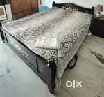 Queen wooden bed