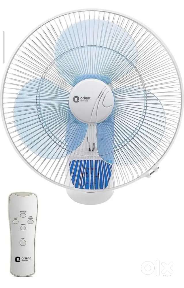 New Remote Fan  - Orient 49 Anti Dust Wall Fan with 2 Years Warranty