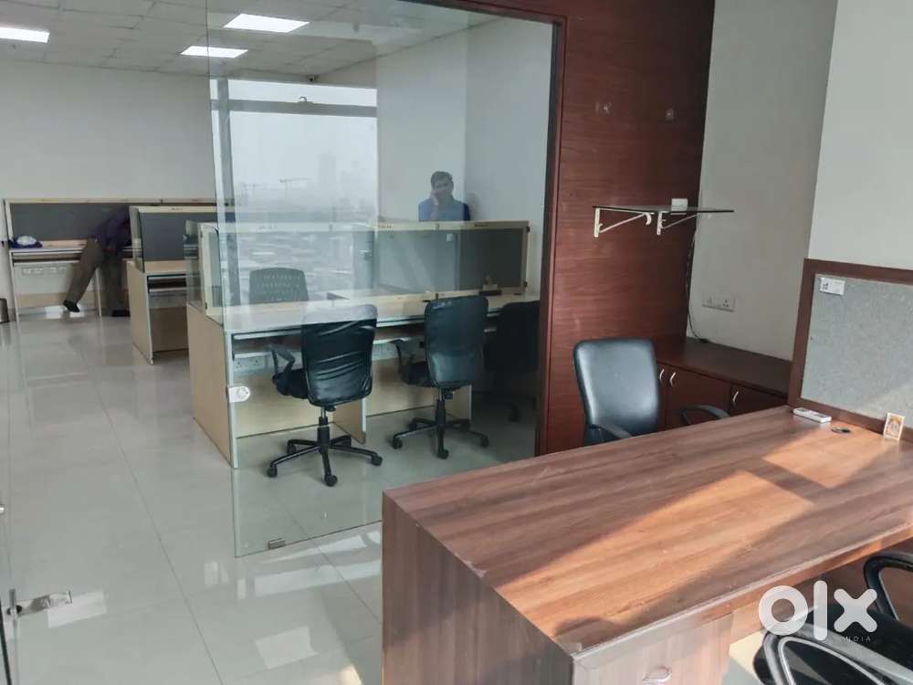 Fully furnished office available for rent in vashi.