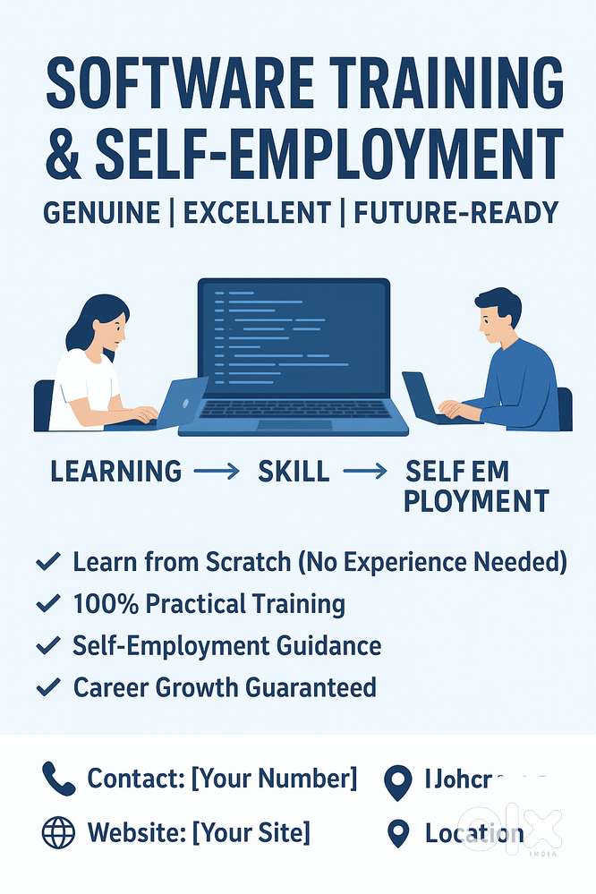 Software training and self employment