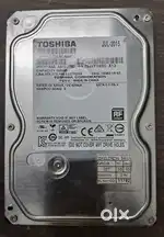 TOSHIBA 500GB HDD, 3.5inch, Harddisk