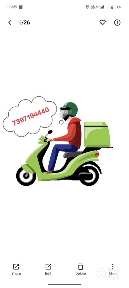 Wanted Delivery Executive