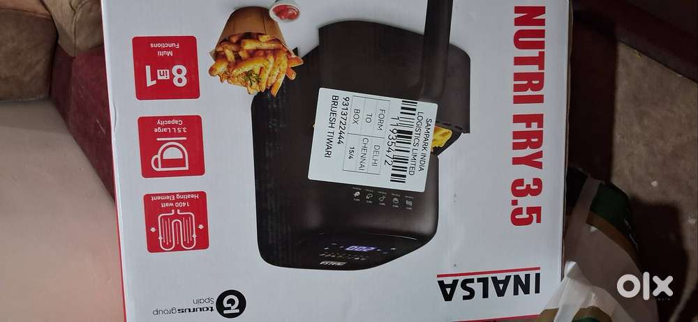 INALSA AIR FRYER NUTRI FRY 3.5