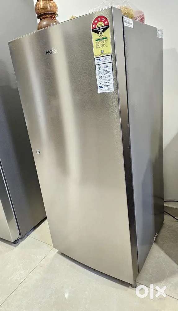 Haier 190L 5-Star Refrigerator  Like New  Energy Efficient
