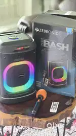Speaker 60W Zebronics ZEB-Bash Bluetooth Party Speaker + Mic & TWS New