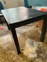 Sofa dining table and almari