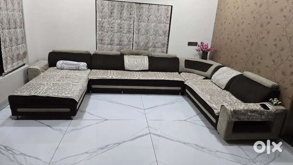 Sofa with lounger