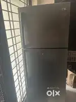 Lg fridge in working condition grey in colour 2 compartments