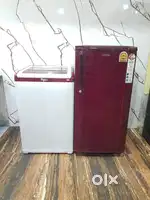 Haier refrigerator & whirlpool white magic washing machine available**