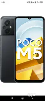 Poco M5, 6GB RAM and 128GB storage
