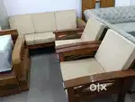 Wooden teakwood sofa 3 seater starting rate 14999