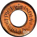 Hole coin - ஓட்டை கால் அணா