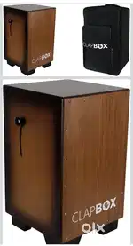 Brand new Clapbox Adjustable Snare Cajon CB65-Birch WoodH:50 W:30 L:30
