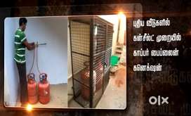 Home gas copper  pipeline  installation service