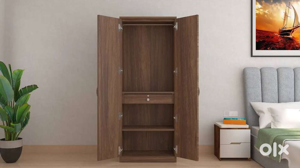 SECOND HAND  2 Door Wardrobe Small