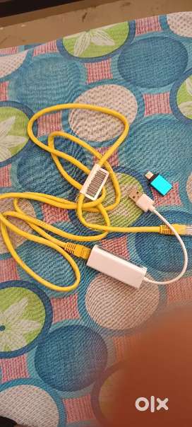 ETHERNET TO USB CABLE+ OTG TYPE C