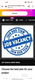 Job vacancy