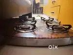Gas stove,4 burner,all burners working,2 lighters included,