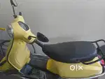 Vespa yellow colour
