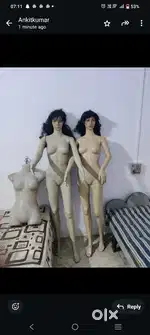 Two Dummy for Cloth Shop