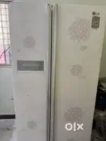 Lg side by side door fridge