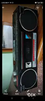National FM radio tape recorder good working