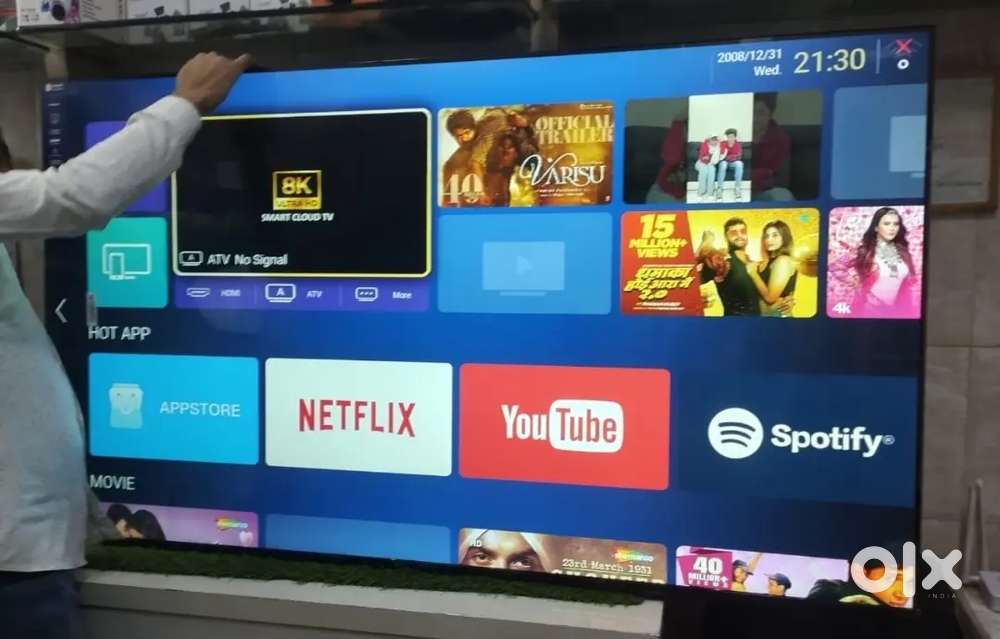 Offer New Led tv 50inch 55 40 42 43in 32 24 Android All Size available