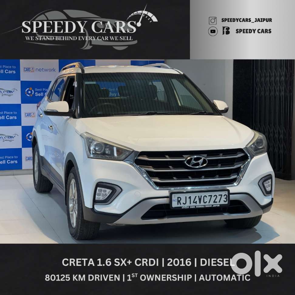 Hyundai Creta 1.6 CRDi AT SX Plus, 2016, Diesel
