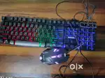RGB Keyboard Mouse Combo with USB Hub & OTG - Laptop/PC Accessories