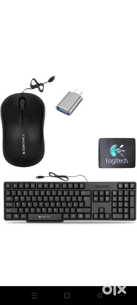 Keyboard and mouse