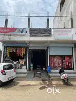 Independent house for sale  with 8 shop at m.k ponda college main raod