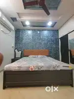 Double Bed with mattress & dressing table on sell for 45000rs