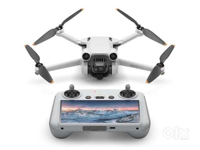 Dji mini 3 with rc led display controller