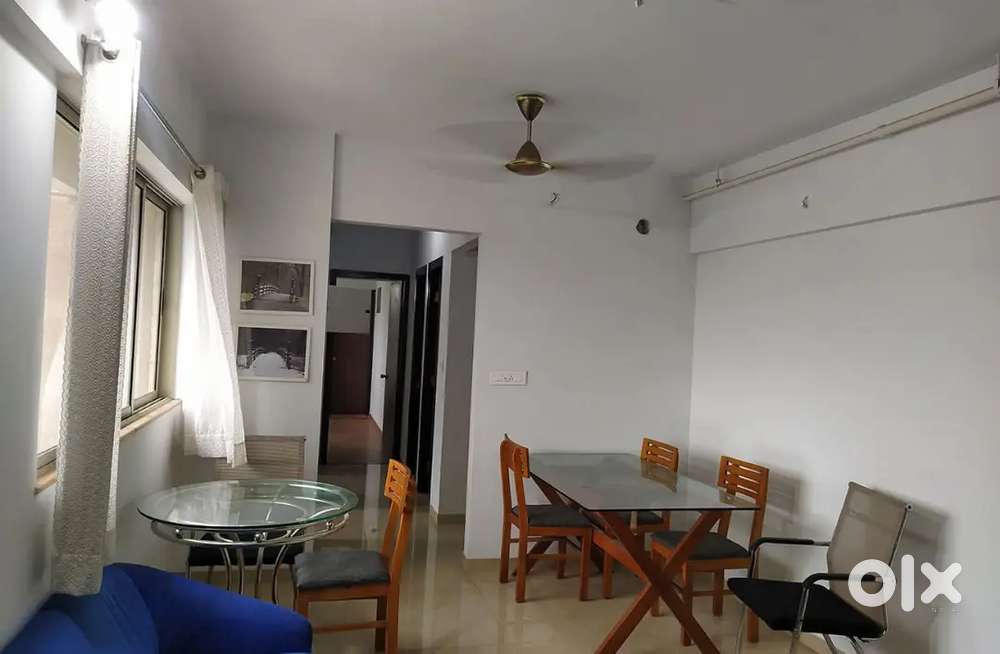 2 bhk semi furnished flat available for rent in casa Bella palava