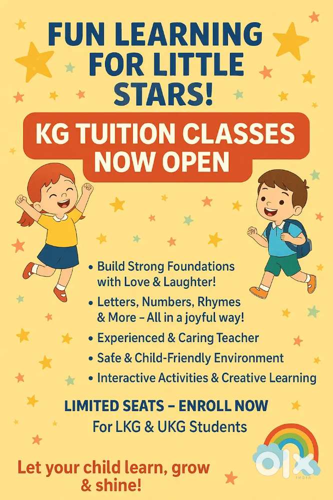 Kindergarten tuitions