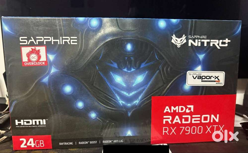 Sapphire NITRO+ RX 7900 XTX Vapor‑X 24GB – Like New, ₹60,000