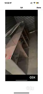 plane counter with box