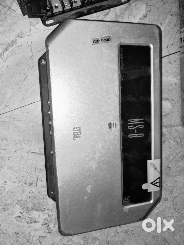 JBL ms-8 amplifier and Rockford fosquate R500-1 for sale both in 15000