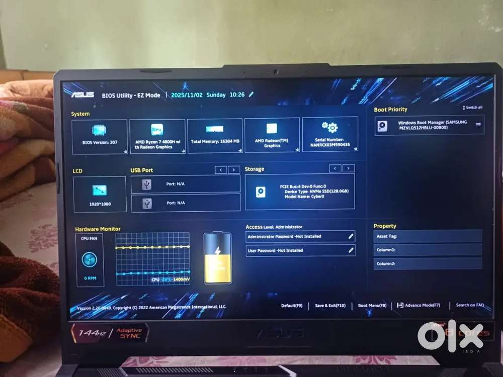 ASUS TUF Gaming Laptop