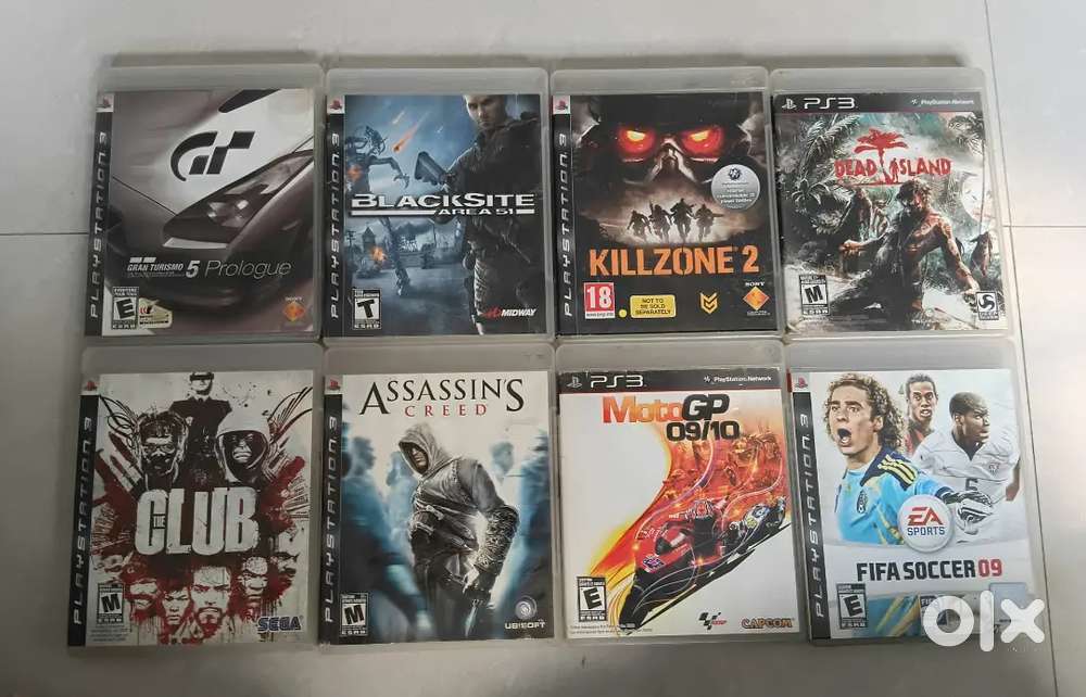 PS3 games.