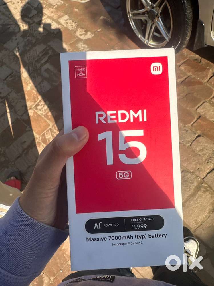 Redmi 15 5g midnight black 6gb/128gb